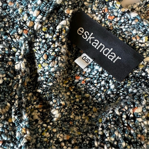 eskandar lagenlook pullover sweater one size blue - Picture 8 of 13